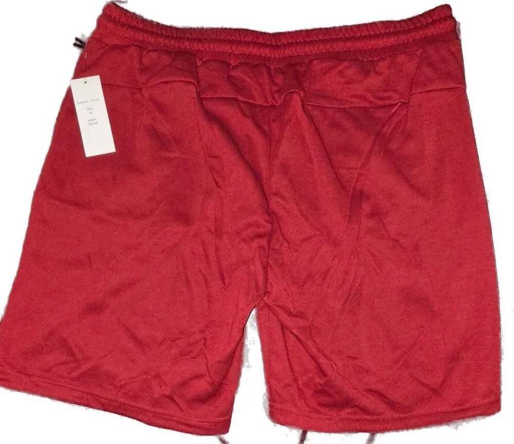 PureChamp Men's Tech Fleece Athletic Training Shorts with Zipper Pockets